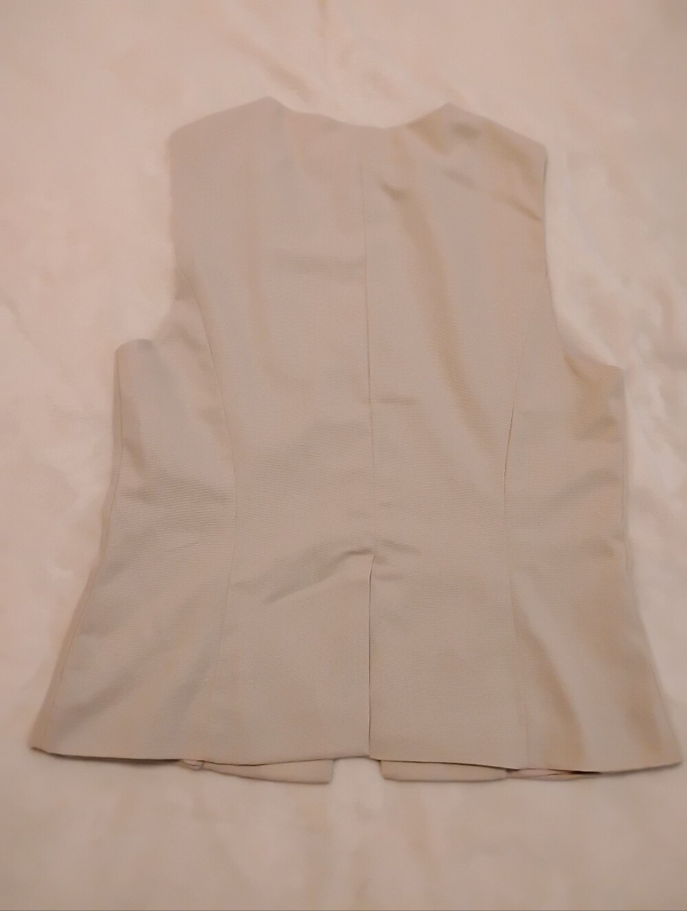 Steve Madden Beige Button Front Vest Size Large NWT MSRP $74 - Picture 9 of 10